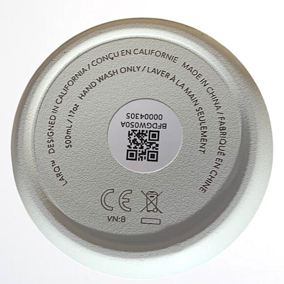 LARQ PureVis 17oz  Bottle in Granite White - Picture 5 of 8